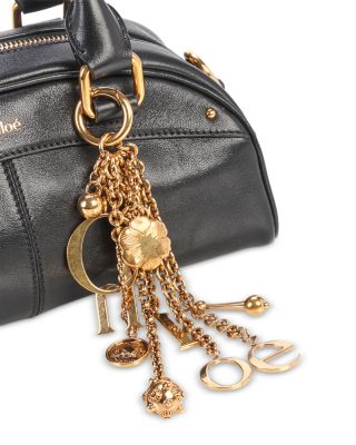 Small Leather Bowling Bag