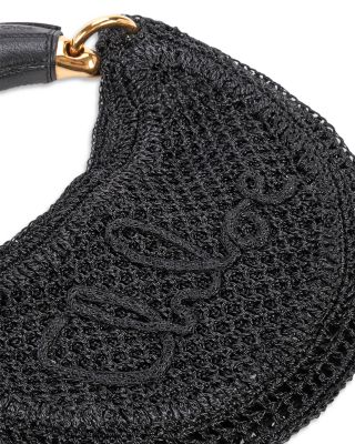 Summer Banana Mini Crocheted Hobo Bag