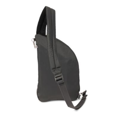 The Travel Smart Edit Securtex Anti Theft Half Moon Sling Bag