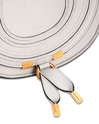 Marcie Small Leather Saddle Bag