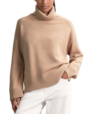 Wool & Cashmere Roll Neck Sweater