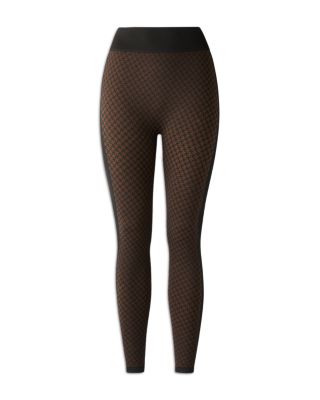 Apr&amp;egrave;s Houndstooth Seamless Leggings
