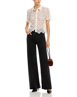 Addison Tile Lace Shirt