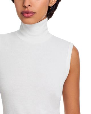 The Knit Turtleneck Tank Top