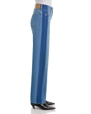 Shea High Rise Straight Jeans in Balboa Shadow
