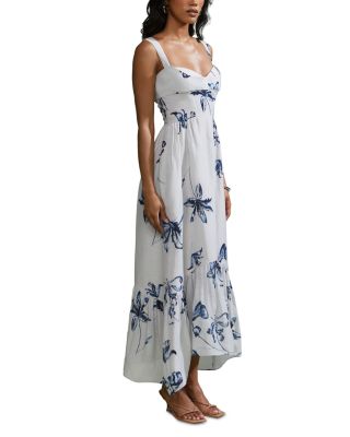 Evris Ruffle Hem Dress