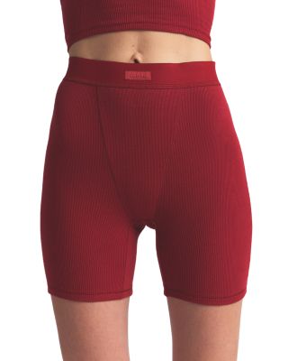 Cotton Rib Boxer Shorts