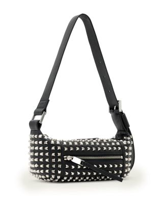 Vega Embossed Leather Mini Shoulder Bag