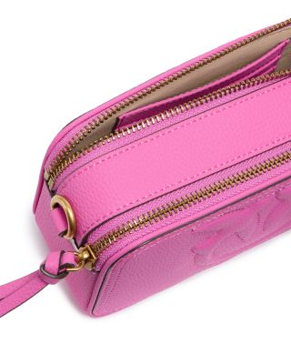 Mini Logo Leather Camera Case