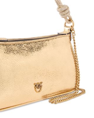 Metallic Leather Handbag