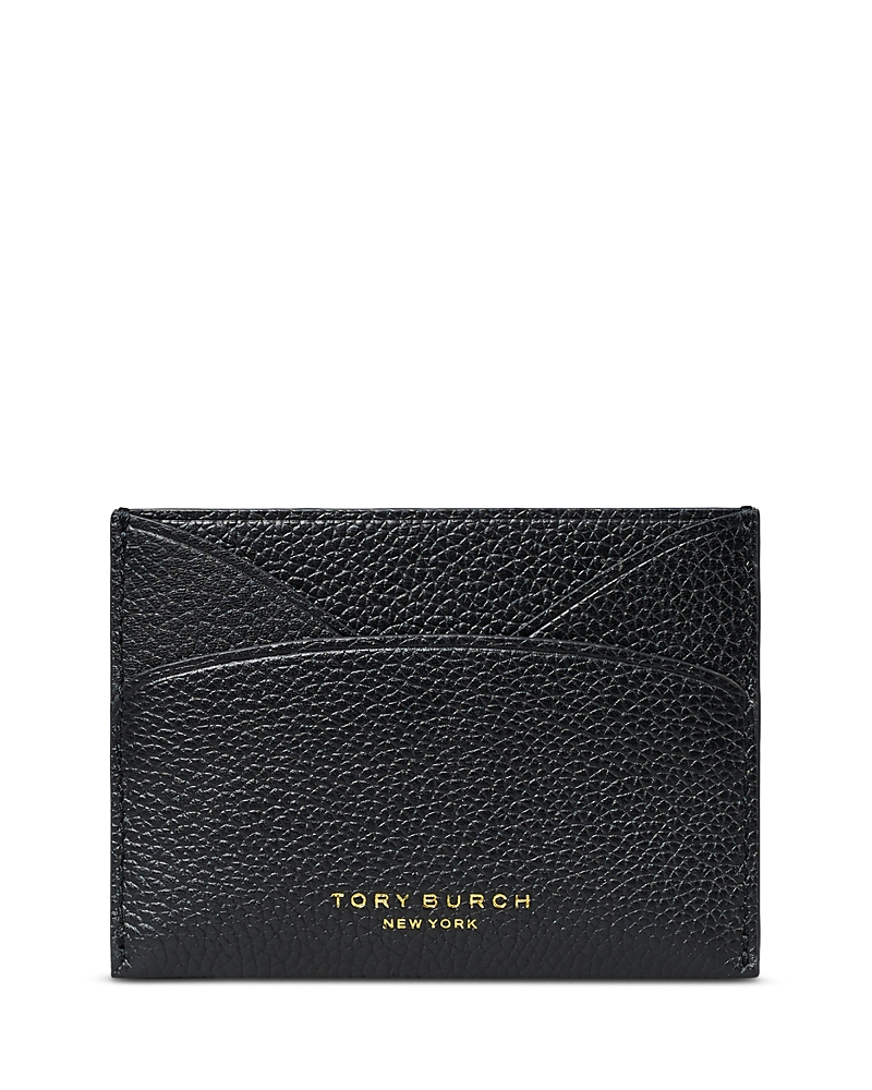 Tory Burch Romy Leather Flat Card Case