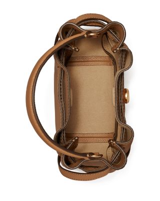 Romy Mini Leather Bucket Bag