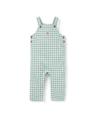 Boys' Gingham Dog Overall - Baby