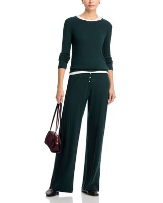 Pointelle Top & Pants