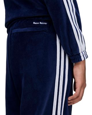 Three Stripe Velour Pants