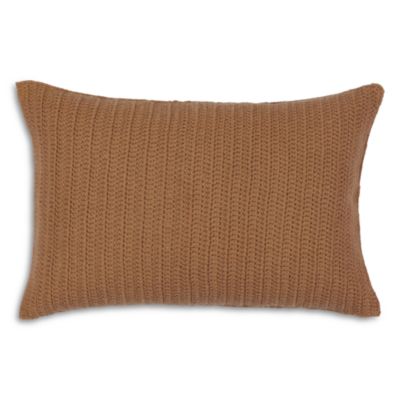 Alpaca Texture Decorative Pillowcase, 16" x 24"