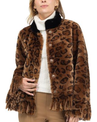 Shearling Lamb Jacket with Fringes