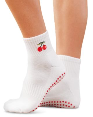Very Cherry Grip Socks