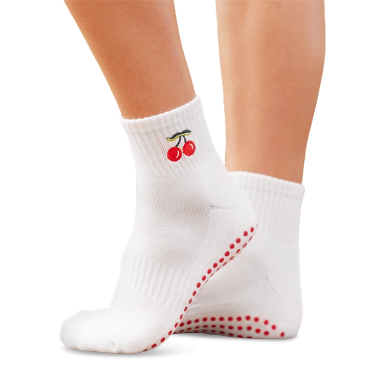 Souls. Very Cherry Grip Socks