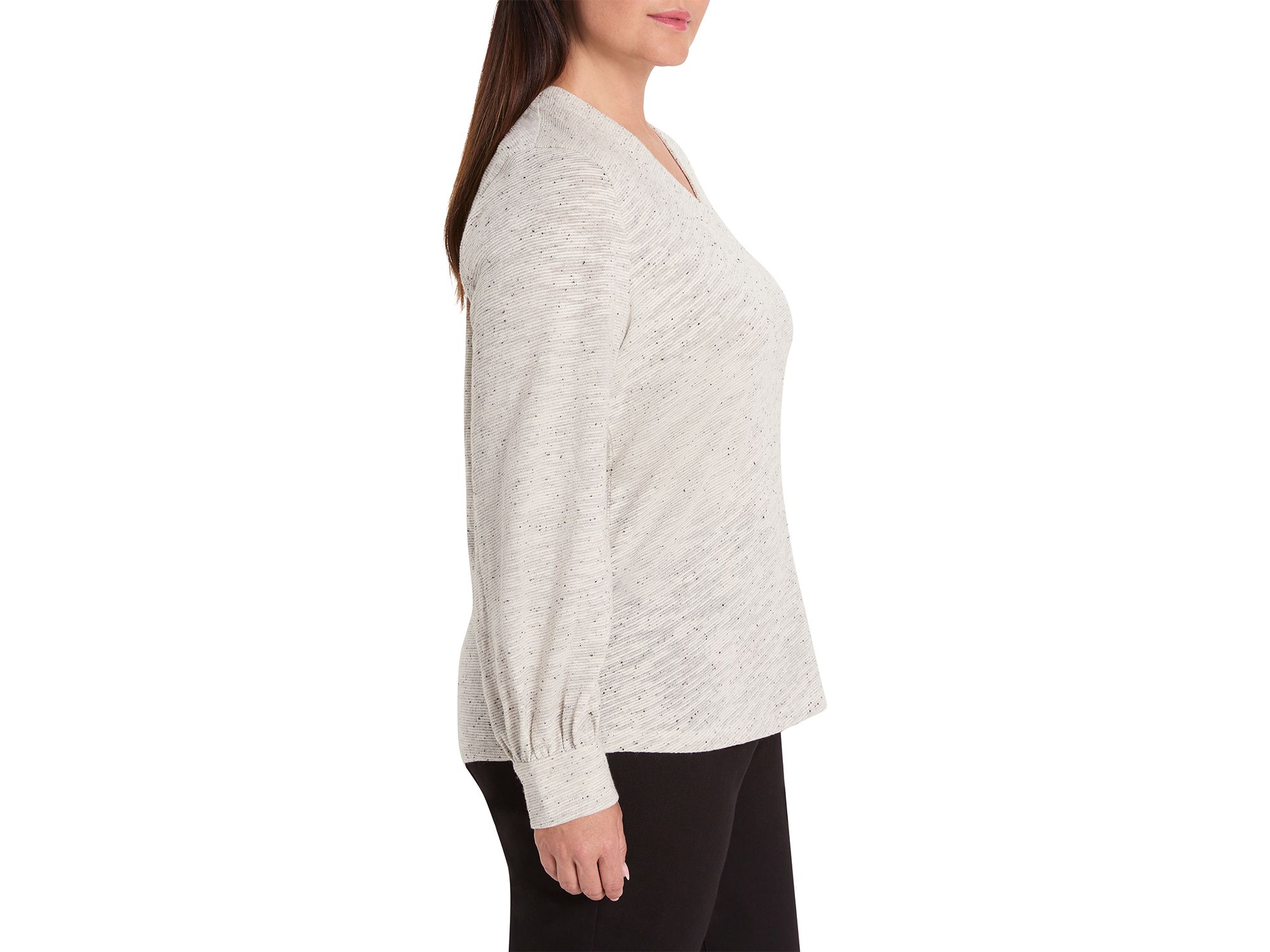 Downtown Sparkle Nep Knit Top — Image 4