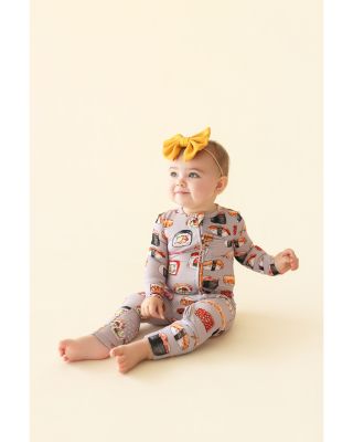 Unisex Sushi Mushi Convertible One Piece Jumpsuit Footie - Baby