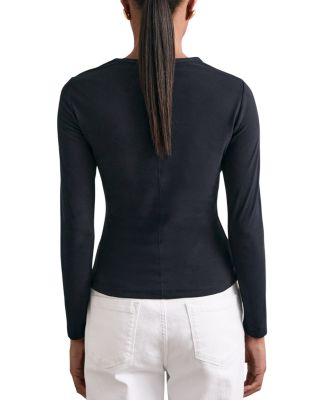 Crewneck Long Sleeve Top