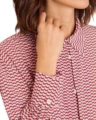 Geometric Print Shirt 