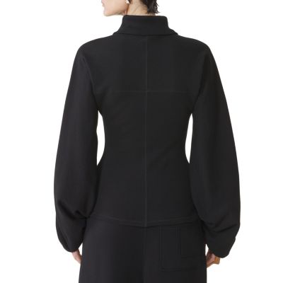 Cotton Fleece Adn Cashmere Jacket