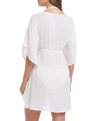 Sequin Tie Front Caftan