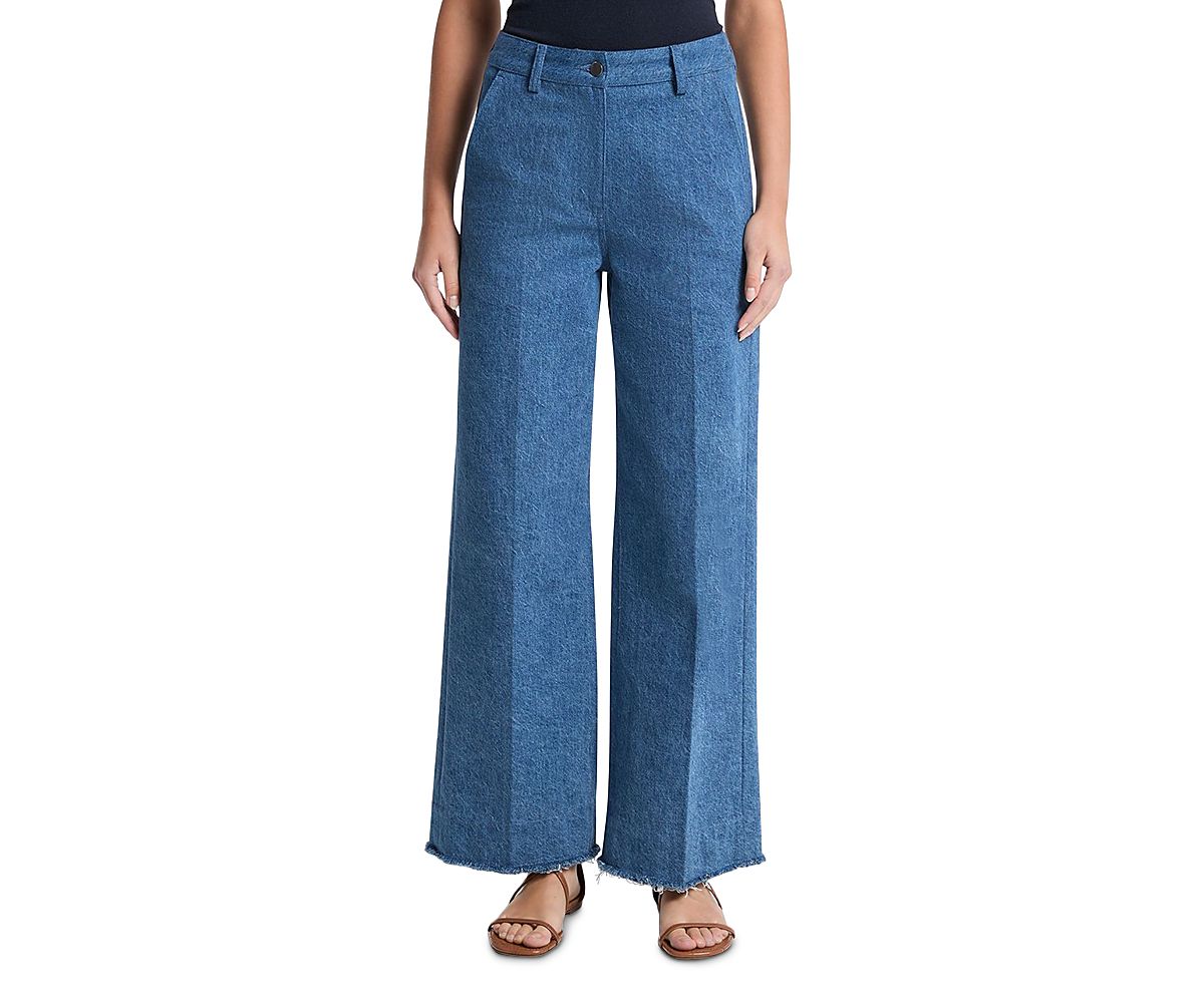 Michael Michael Kors Frayed Hem Denim Pants