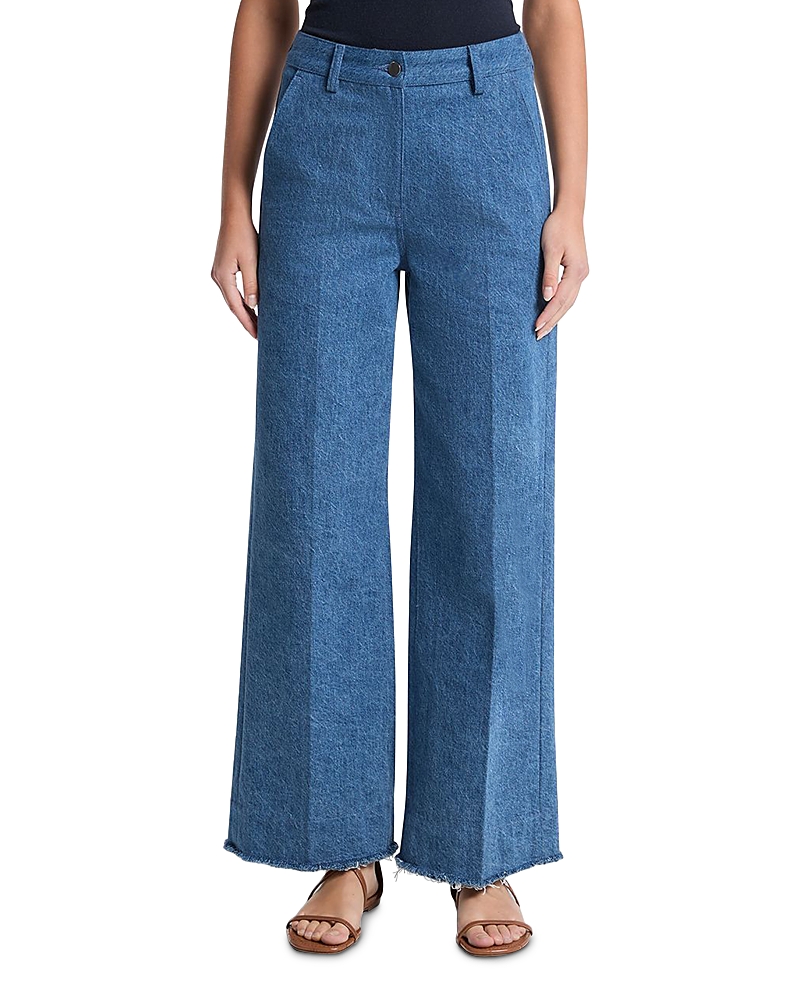 Michael Michael Kors Frayed Hem Denim Pants