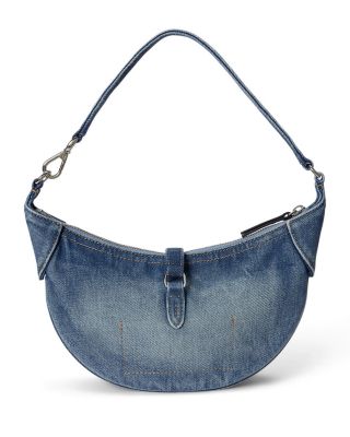 Polo ID Mini Denim Shoulder Bag