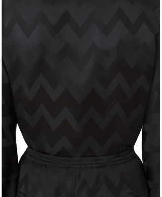  Fluid Top in Jacquard Viscose