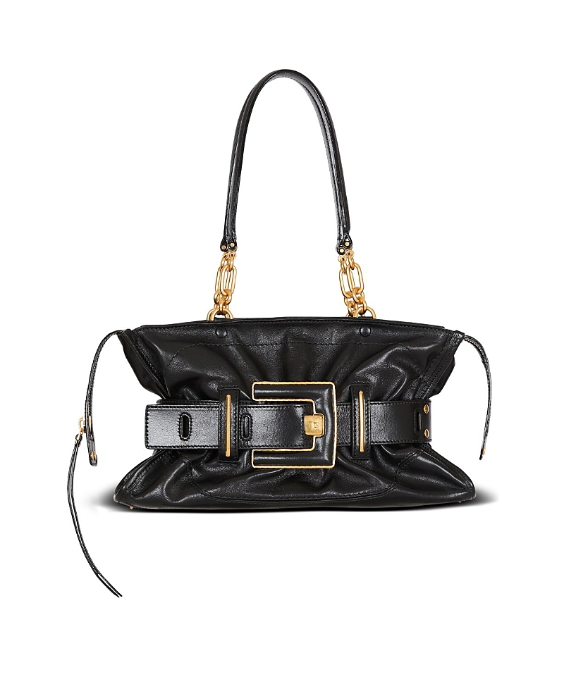 Balmain Calfskin Leather Anthem Bag