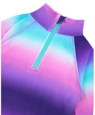 Girls' Two-Piece Gradient Thermal Underwear Set - Little Kid