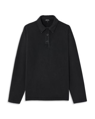 Manches Long Sleeve Polo Shirt