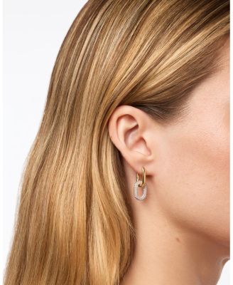  Rox Mini Double Pave Drop Earrings