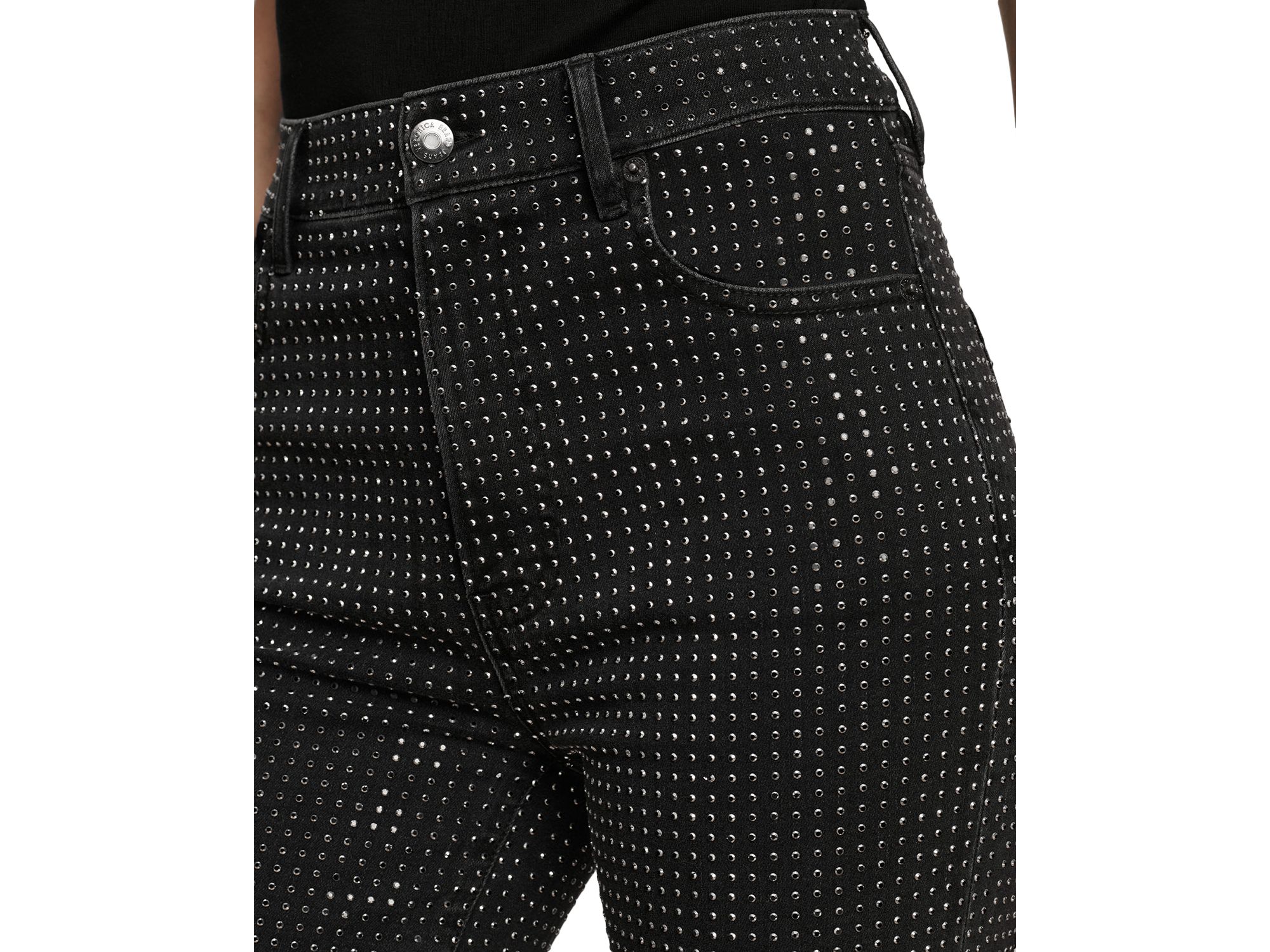 Crosbie High Rise Wide Leg Jeans in — Image 5