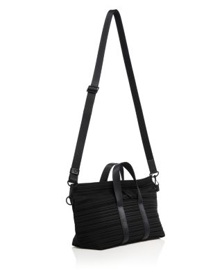 Pleats Boston Bag