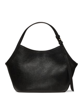 Deco Small Leather Tulip Tote