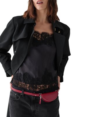 Duo Pebbled Leather Crossbody