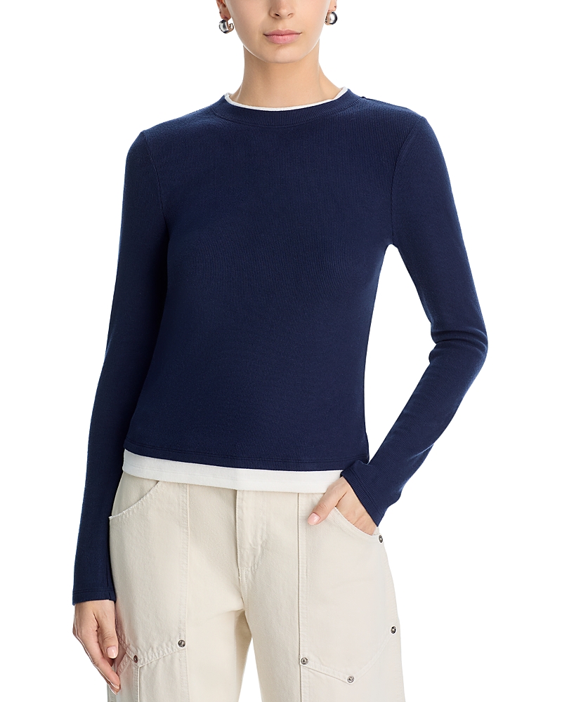 Aqua Layered Look Top - Exclusive