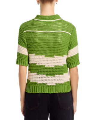 The Short Sleeve Racquette Sweater