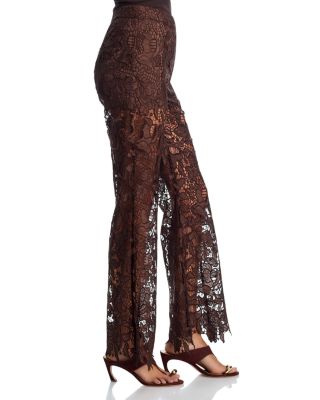 Lace Flare Pants