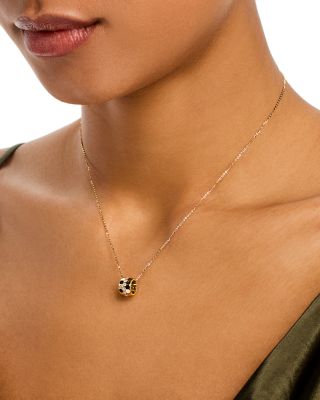 Diamond Pendant Necklace in 14K Yellow Gold, 0.20 tcw