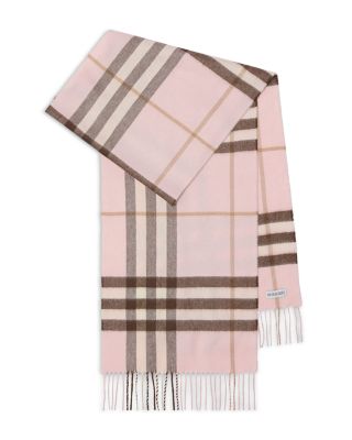 Check Cashmere Scarf