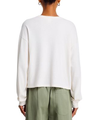 Boxy Boyfriend Long Sleeve Ski Bum Tee