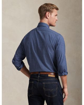 Classic Fit Tattersall Poplin Shirt