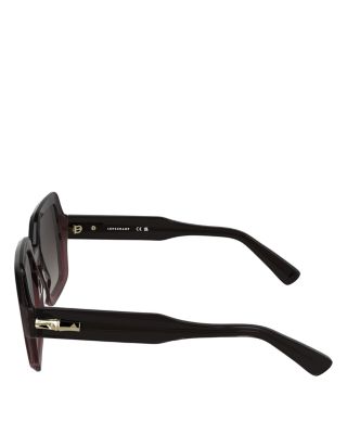 Roseau Oversized Square Sunglasses, 54mm