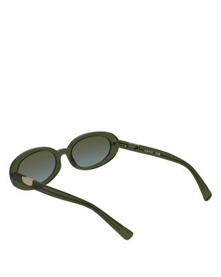 Le Pliage Slim Oval Sunglasses, 54mm